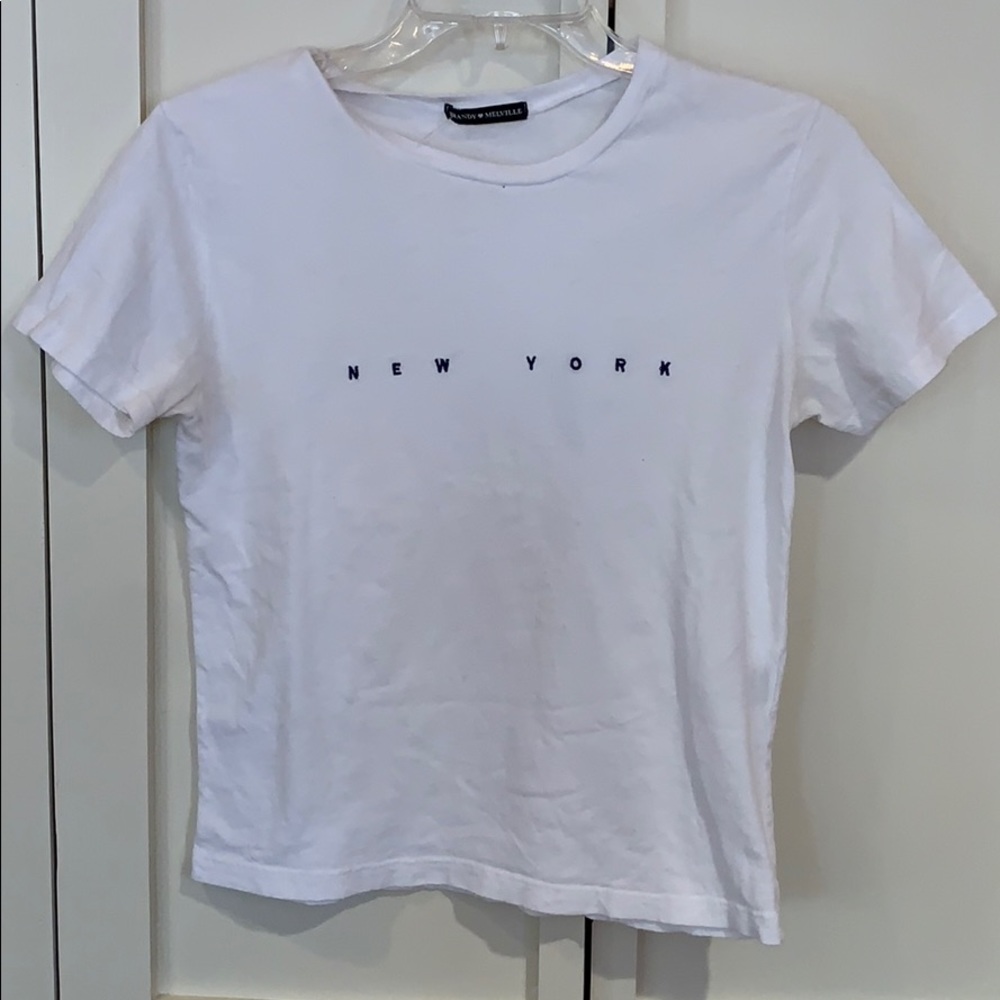 Brandy Melville New York Printed Tee